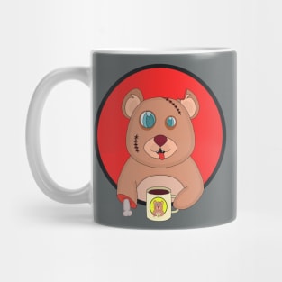 Coffee Zombie Bear Mug